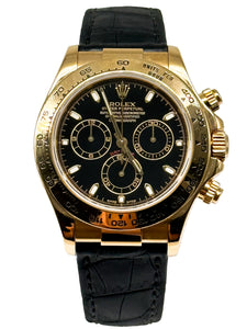Rolex Daytona 116518, Gelbgold 750er, 40 mm