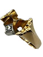 Laden Sie das Bild in den Galerie-Viewer, Lapponia Ring 750er Gelbgold mit Diamanten

