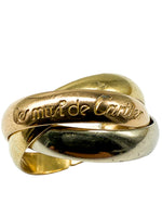 Laden Sie das Bild in den Galerie-Viewer, Cartier Trinity Ring 750er Gelbgold, Weißgold, Roségold
