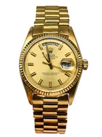 Laden Sie das Bild in den Galerie-Viewer, ROLEX Oyster Perpetual Day-Date 1803 18K
