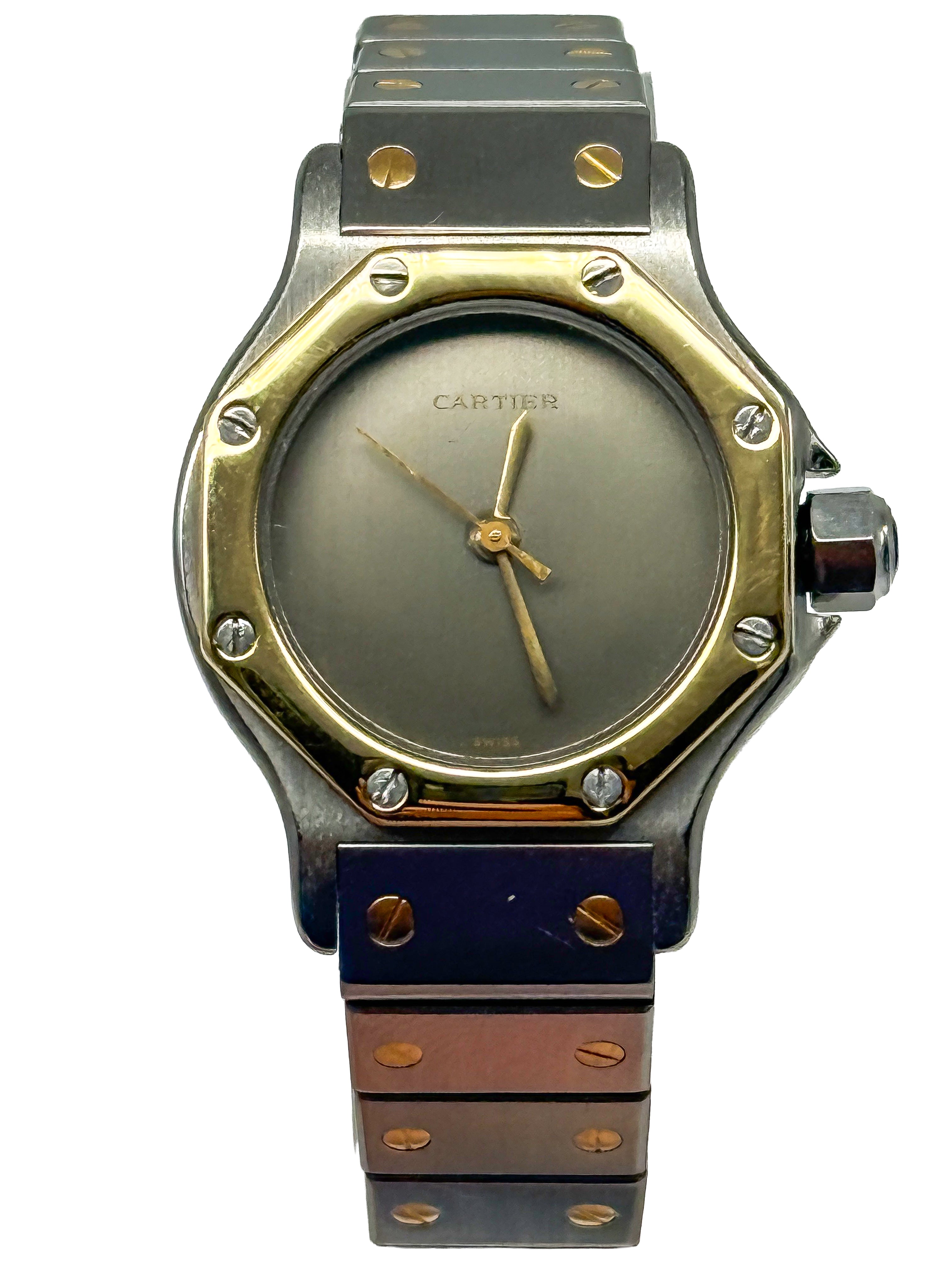 Cartier Santos Octagon; 0907; Armbanduhr