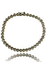 Laden Sie das Bild in den Galerie-Viewer, 750er Gelbgold; Armband mit Diamanten
