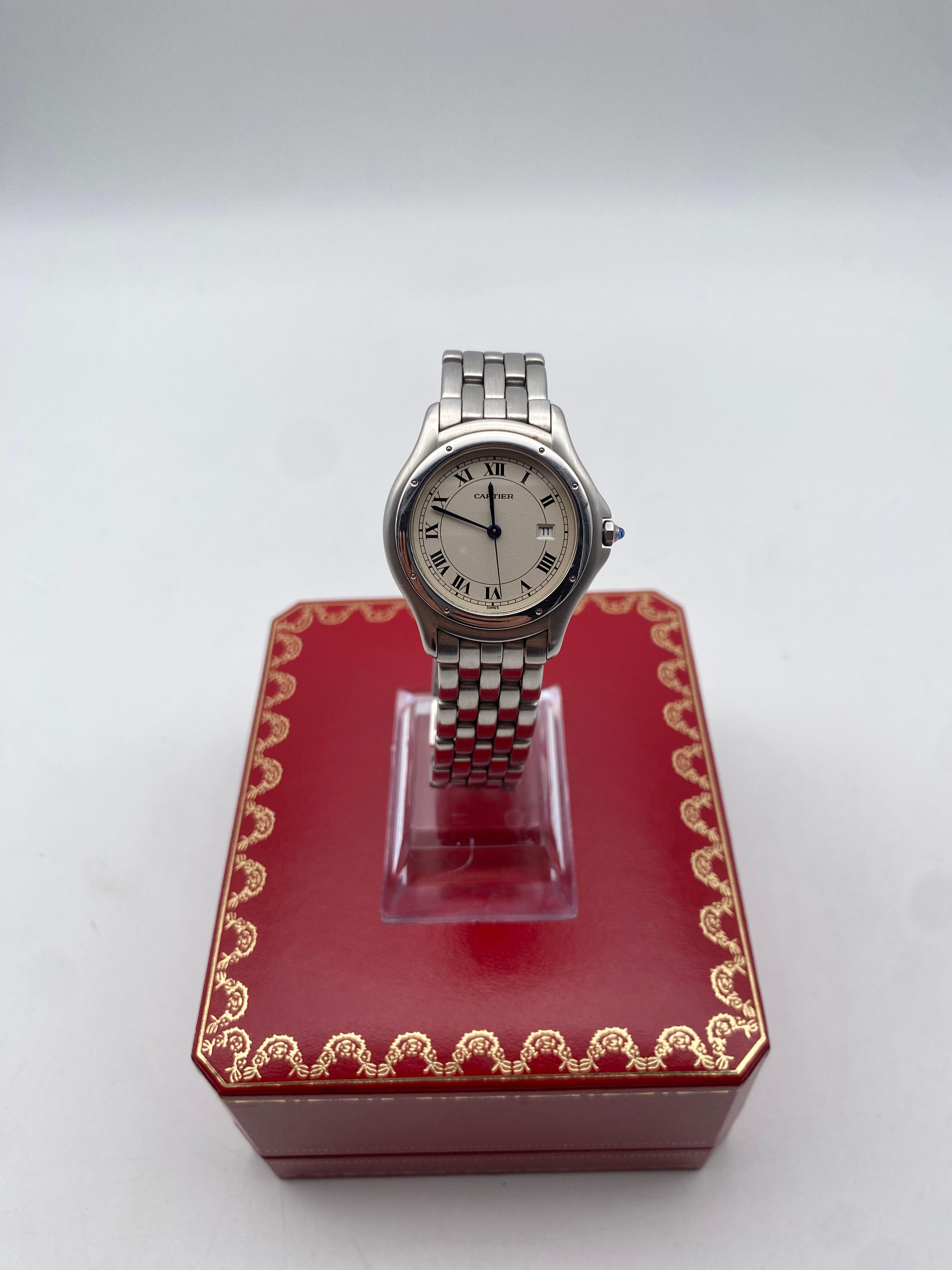 CARTIER PANTHERE Cougar Armbanduhr W35002F5