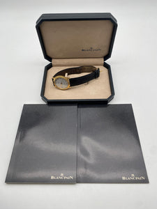 BLANCPAIN Villeret Ultraflach; Chronometer Gold 750; 1195-1418C-55