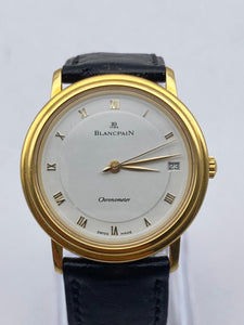 BLANCPAIN Villeret Ultraflach; Chronometer Gold 750; 1195-1418C-55