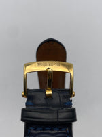 Laden Sie das Bild in den Galerie-Viewer, Original Wempe Chronometer Werke Herren Uhr in 750 Gelbgold
