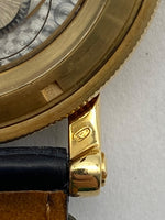 Laden Sie das Bild in den Galerie-Viewer, Original Wempe Chronometer Werke Herren Uhr in 750 Gelbgold
