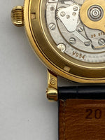 Laden Sie das Bild in den Galerie-Viewer, Original Wempe Chronometer Werke Herren Uhr in 750 Gelbgold
