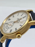 Laden Sie das Bild in den Galerie-Viewer, Original Wempe Chronometer Werke Herren Uhr in 750 Gelbgold
