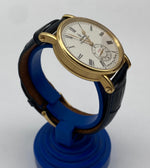 Laden Sie das Bild in den Galerie-Viewer, Original Wempe Chronometer Werke Herren Uhr in 750 Gelbgold
