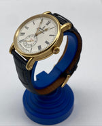 Laden Sie das Bild in den Galerie-Viewer, Original Wempe Chronometer Werke Herren Uhr in 750 Gelbgold
