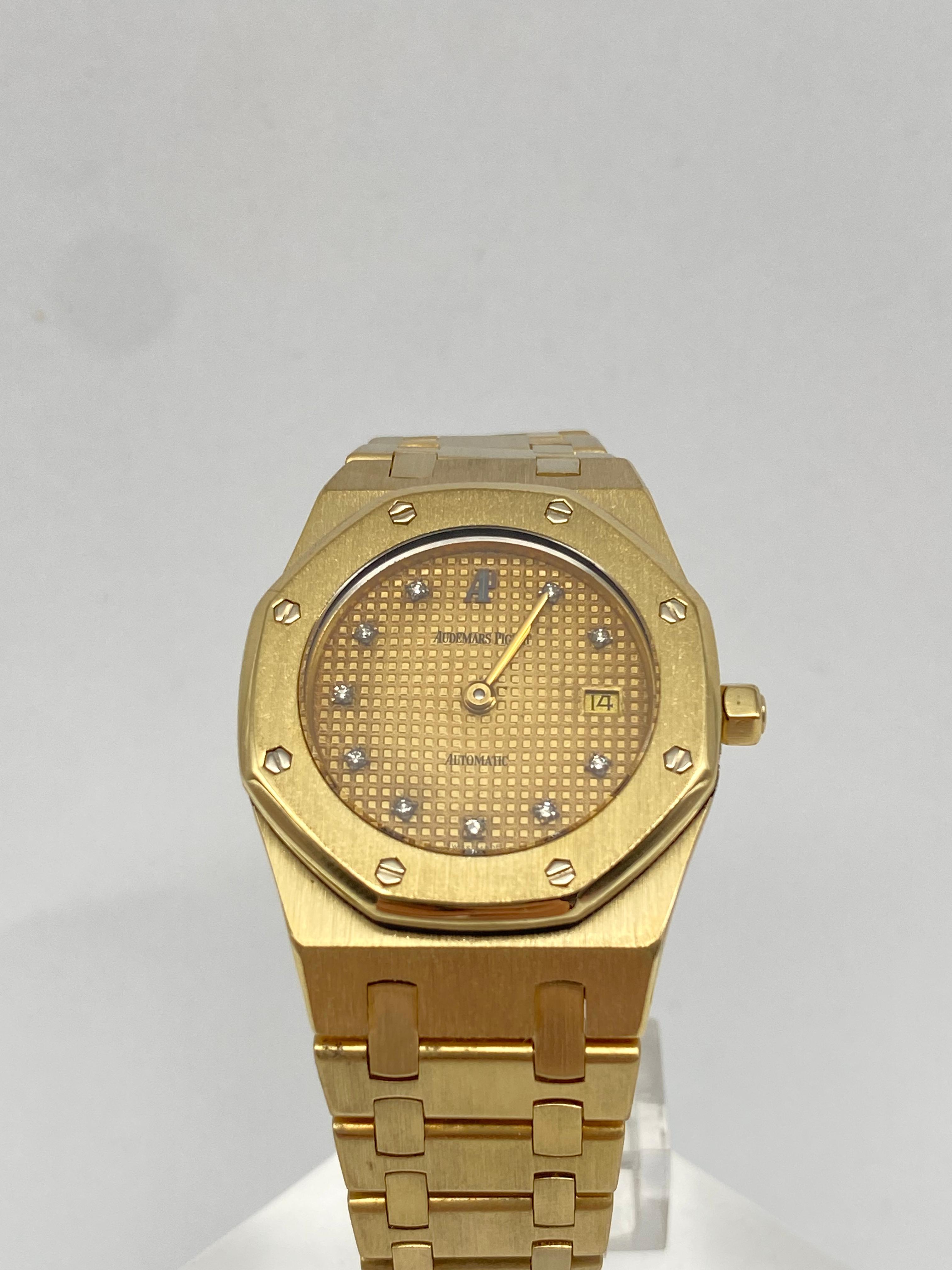 Audemars Piguet Royal Oak Automatik Gold 30mm