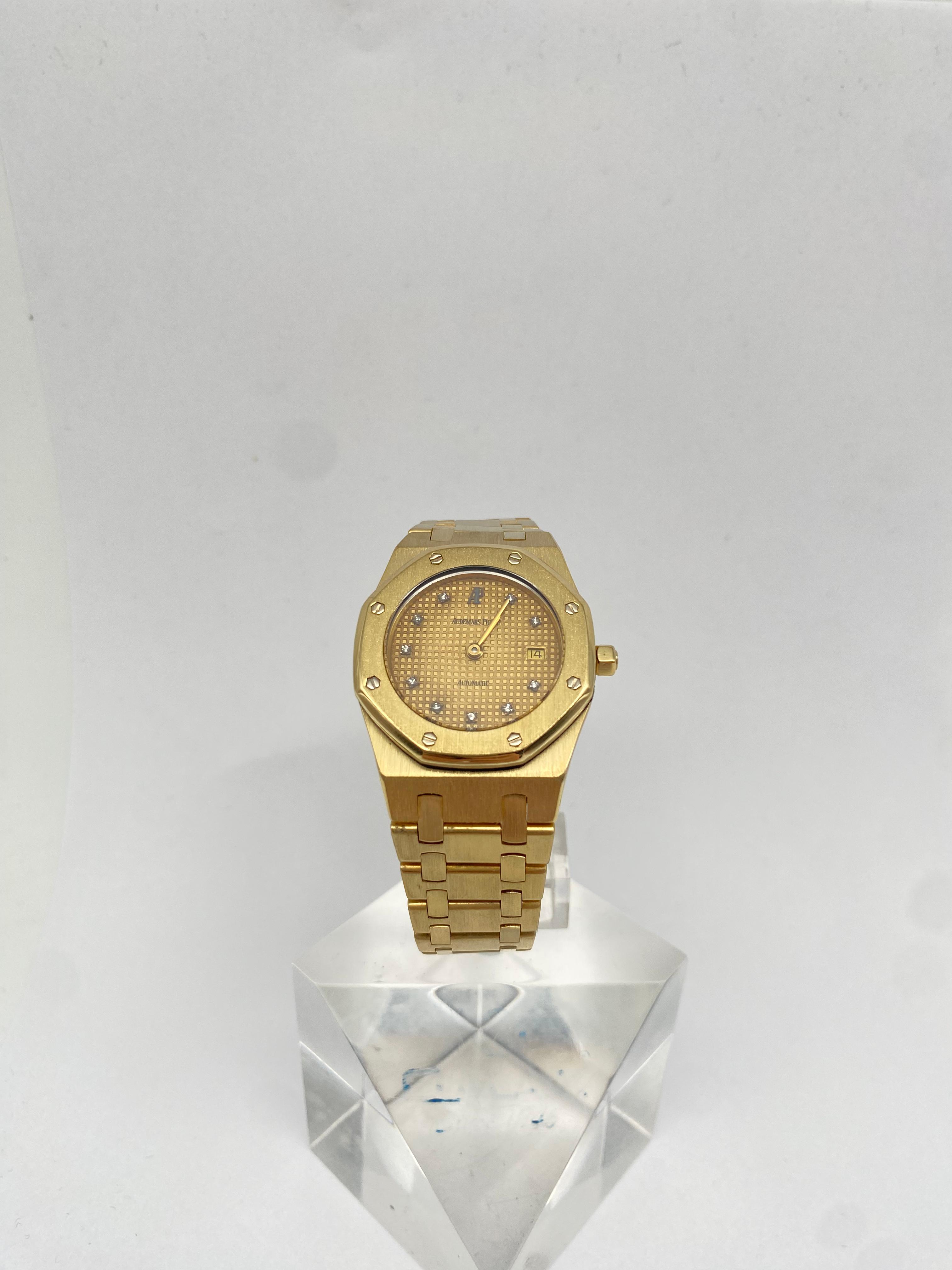 Audemars Piguet Royal Oak Automatik Gold 30mm