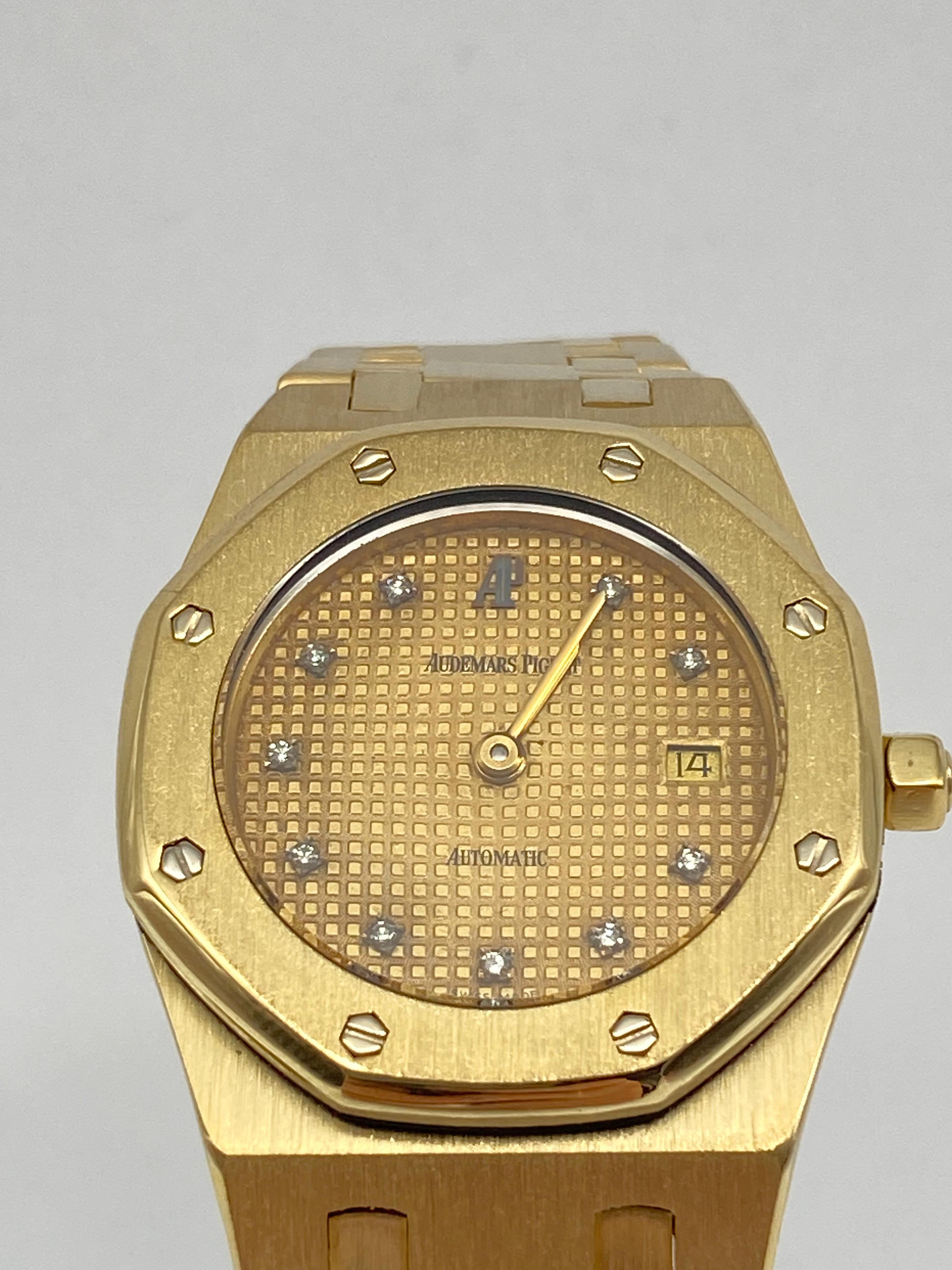 Audemars Piguet Royal Oak Automatik Gold 30mm