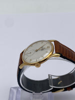 Laden Sie das Bild in den Galerie-Viewer, Rolex Precison, 18k Gold Uhr mit Lederarmband, 32mm, Ref. 4651
