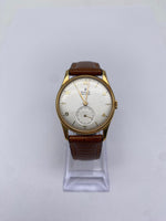 Laden Sie das Bild in den Galerie-Viewer, Rolex Precison, 18k Gold Uhr mit Lederarmband, 32mm, Ref. 4651

