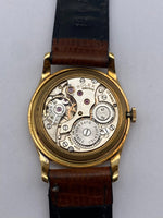 Laden Sie das Bild in den Galerie-Viewer, Rolex Precison, 18k Gold Uhr mit Lederarmband, 32mm, Ref. 4651
