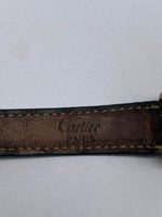 Laden Sie das Bild in den Galerie-Viewer, Cartier Tank Vermeil, Silber 925er, vergoldet, Quarz, 590005
