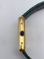 Laden Sie das Bild in den Galerie-Viewer, Cartier Tank Vermeil, Silber 925er, vergoldet, Quarz, 590005
