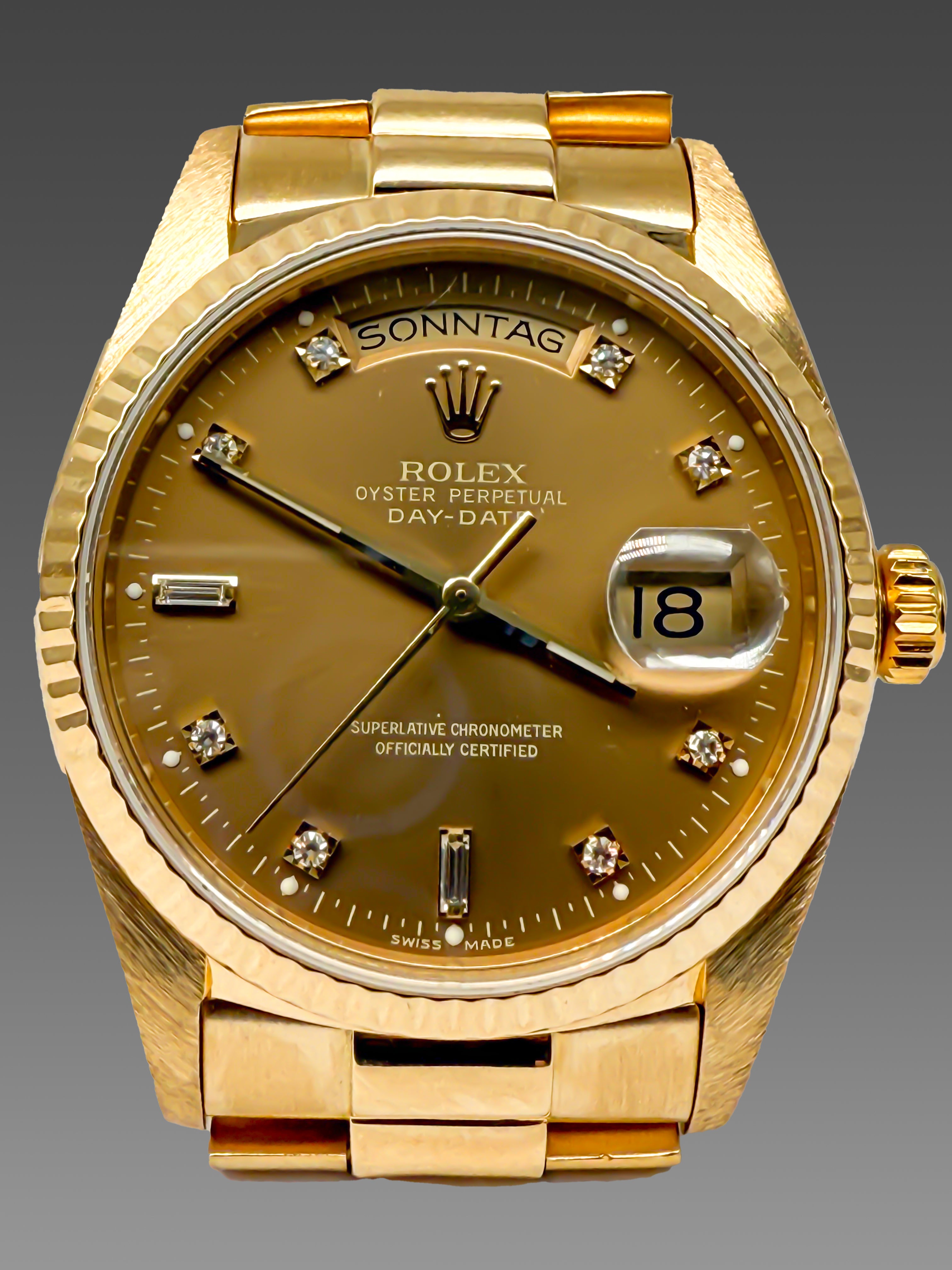 Rolex Day-Date 36 18038; 18 Karat