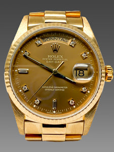 Rolex Day-Date 36 18038; 18 Karat