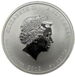 Laden Sie das Bild in den Galerie-Viewer, Australien 50 Cents 2012 – Jahr des Drachen, 1 oz Silber
