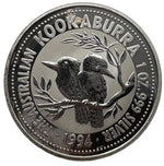 Laden Sie das Bild in den Galerie-Viewer, Australien 1 Dollar – Kookaburra 1994 1 oz Silbermünze
