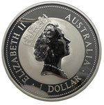 Laden Sie das Bild in den Galerie-Viewer, Australien 1 Dollar – Kookaburra 1994 1 oz Silbermünze

