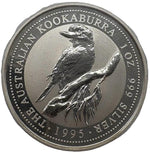 Laden Sie das Bild in den Galerie-Viewer, Australien 1 Dollar 1995 – Kookaburra Silbermünze 1 oz
