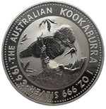 Laden Sie das Bild in den Galerie-Viewer, Australien 1 Dollar 1993 – Kookaburra Silbermünze 1 oz

