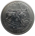 Laden Sie das Bild in den Galerie-Viewer, Kanada 5 Dollar 2013 – „Elk / Wapiti“ Silbermünze 1 oz
