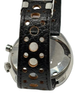 Laden Sie das Bild in den Galerie-Viewer, Omega Chronostop Geneve Armbanduhr mit Lederarmband Waterproof 30 m

