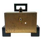 Laden Sie das Bild in den Galerie-Viewer, Cartier Tischuhr mit Wecker im Art-Deco Stil 10x9x3.2 cm
