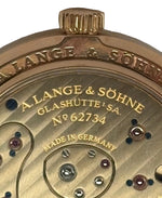 Laden Sie das Bild in den Galerie-Viewer, A. Lange &amp; Söhne Lange 1 Rosegold 750 mit Box &amp; Papieren

