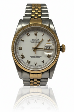 Laden Sie das Bild in den Galerie-Viewer, Rolex Oyster Perpetual Datejust 16233 18K
