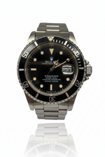 Laden Sie das Bild in den Galerie-Viewer, Rolex Submariner Armbanduhr 93150 Schwarz &amp; Edelstahl
