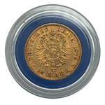 Laden Sie das Bild in den Galerie-Viewer, Deutschland Kaiserreich 10 Goldmark Preussen Wilhelm II. 1961-1918 im Etui
