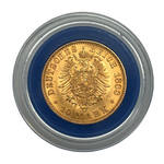 Laden Sie das Bild in den Galerie-Viewer, Deutschland Kaiserreich 10 Goldmark Preussen Wilhelm II. 1961-1918 im Etui
