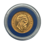 Laden Sie das Bild in den Galerie-Viewer, Deutschland Kaiserreich 10 Goldmark Preussen Wilhelm II. 1961-1918 im Etui
