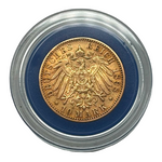 Laden Sie das Bild in den Galerie-Viewer, Deutschland Kaiserreich 10 Goldmark Preussen Wilhelm II. 1961-1918 im Etui
