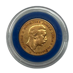 Laden Sie das Bild in den Galerie-Viewer, Deutschland Kaiserreich 10 Goldmark Preussen Wilhelm II. 1961-1918 im Etui

