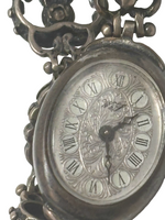 Laden Sie das Bild in den Galerie-Viewer, Antike Silber 835 Trachtenuhr 23.6 g

