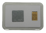 Laden Sie das Bild in den Galerie-Viewer, Gravura Suisse 1 g Goldbarren
