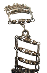 Laden Sie das Bild in den Galerie-Viewer, Antikes Silber 925 Armband 17,8 g
