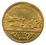 Laden Sie das Bild in den Galerie-Viewer, Goldmünze 999,9 Gold – Historische Darstellung mit Wappen &amp; Doppeladler – 3,7 g

