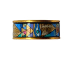 Laden Sie das Bild in den Galerie-Viewer, Frey Wille Ring mit Emaille &amp; Goldplattierung
