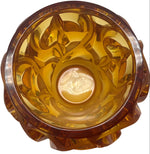 Laden Sie das Bild in den Galerie-Viewer, Lalique Tourbillons Vase Amber

