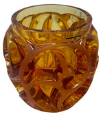 Laden Sie das Bild in den Galerie-Viewer, Lalique Tourbillons Vase Amber
