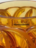 Laden Sie das Bild in den Galerie-Viewer, Lalique Tourbillons Vase Amber
