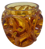 Laden Sie das Bild in den Galerie-Viewer, Lalique Tourbillons Vase Amber
